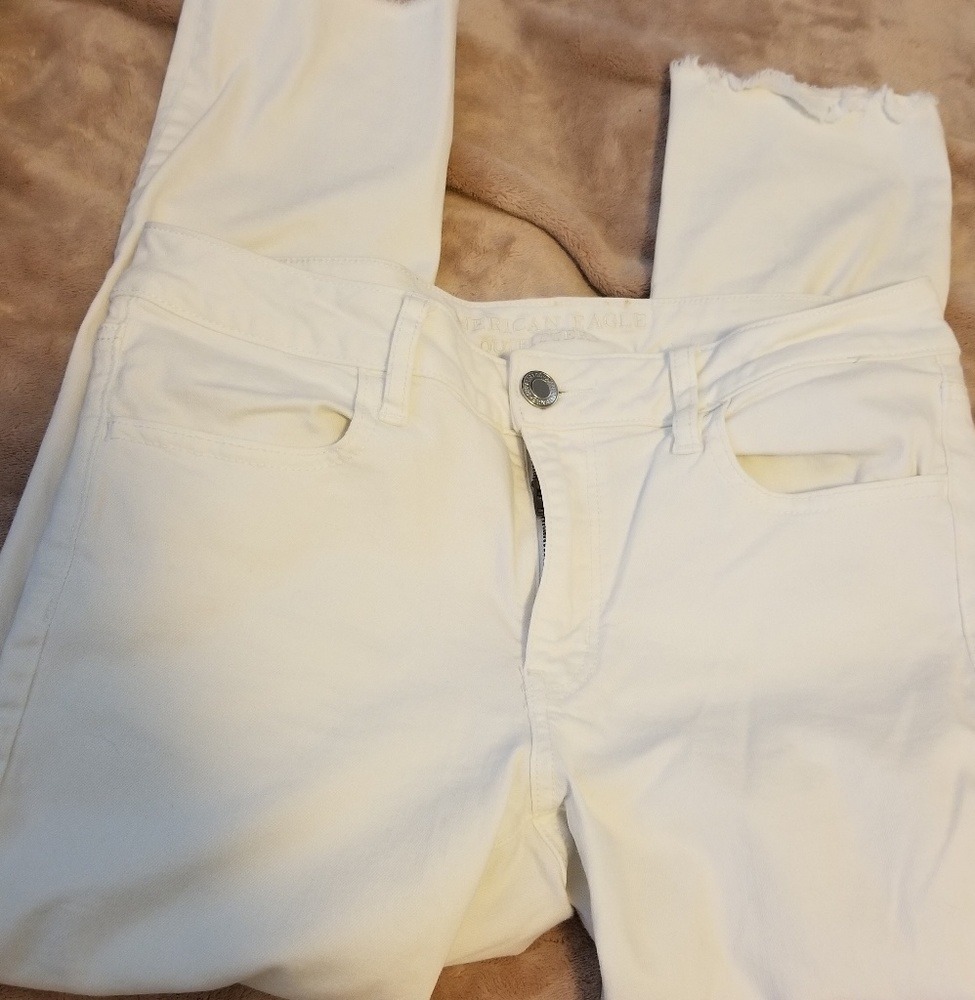 White jeans